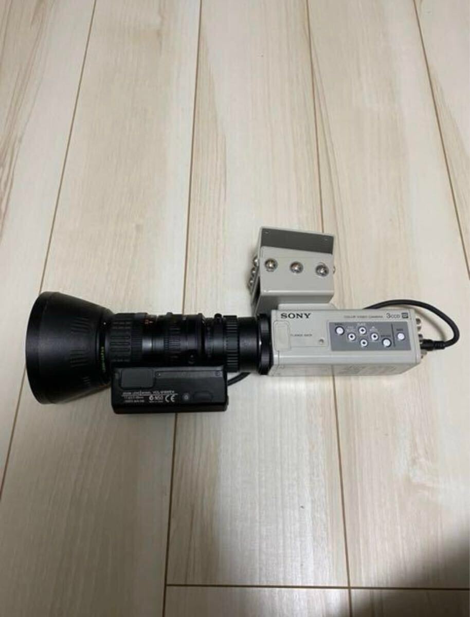 SONY カラービデオカメラ3CCD DXC-390 レンズ付き拍卖