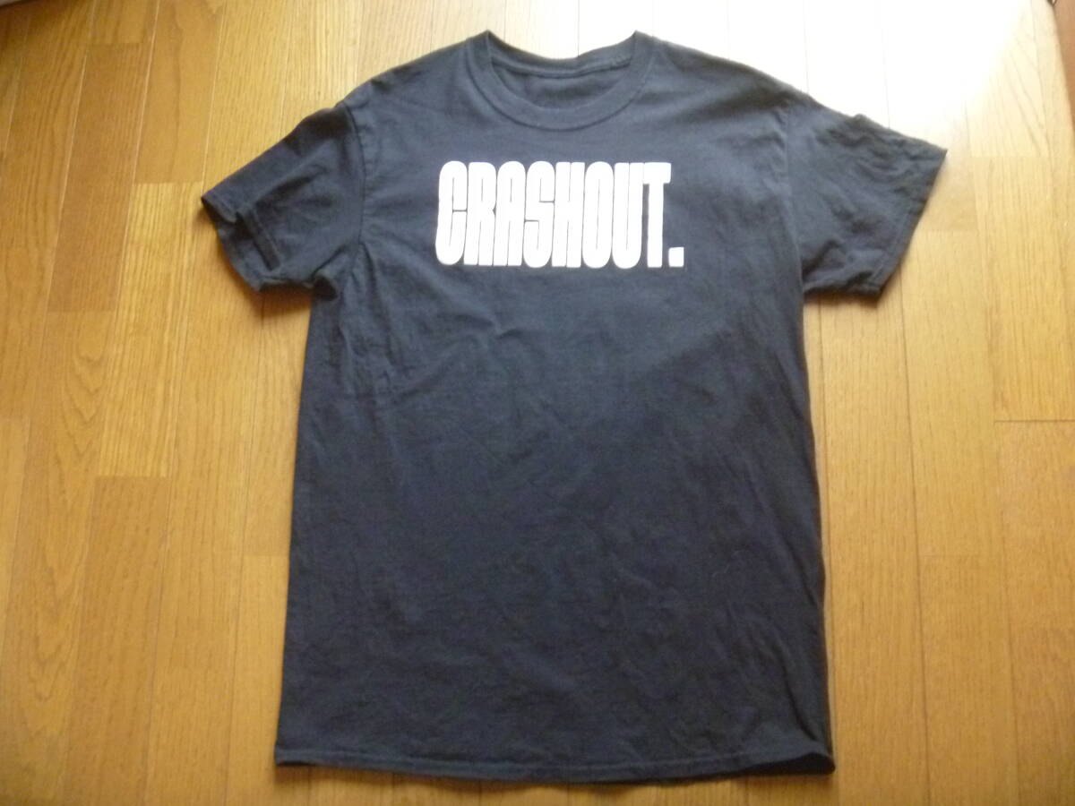 MENS' CRASHOUTの紺の半袖T-シャツ M 829拍卖