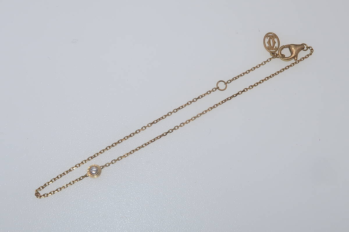 カルティエ Cartier 750/K18 ダイヤモンド ブレスレット拍卖