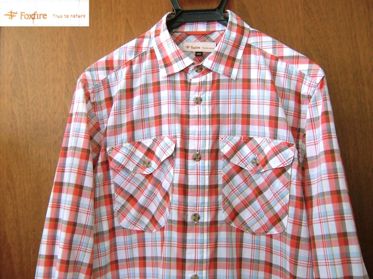フォックスファイヤー foxfire 長袖シャツ サイズL拍卖