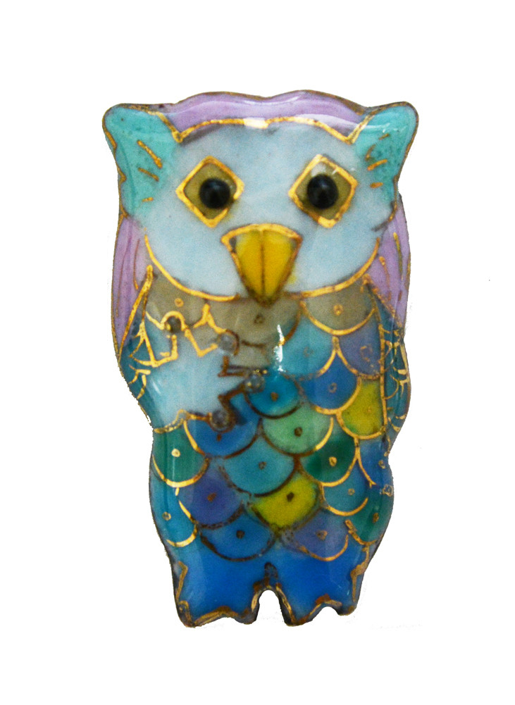 【UncleZ】アマビエの七宝焼ピンブローチ(ピンバッジ,ピンズ)拍卖