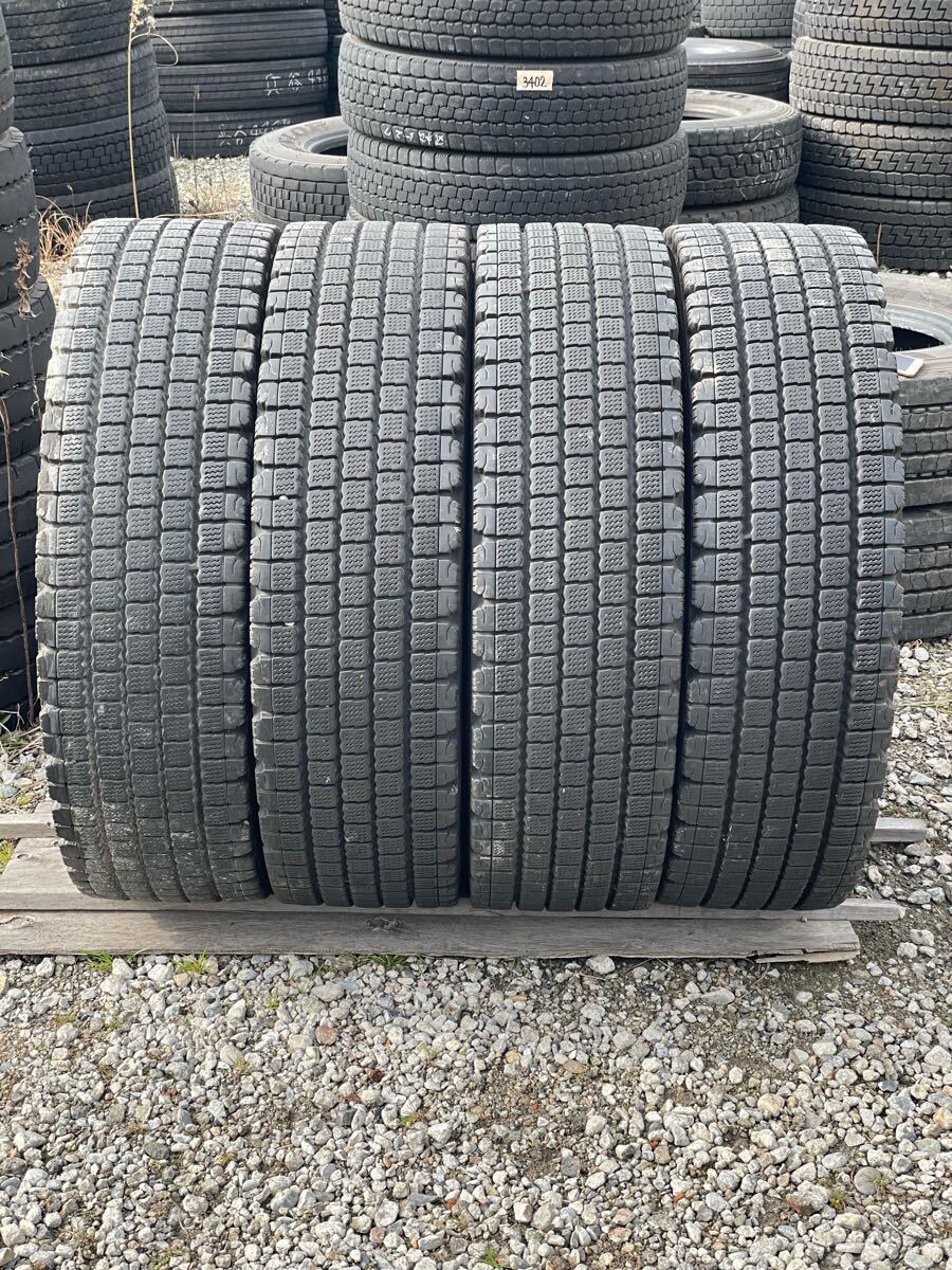 3473 ブリヂストン 275/80R22.5 スタッドレス 4本セット拍卖