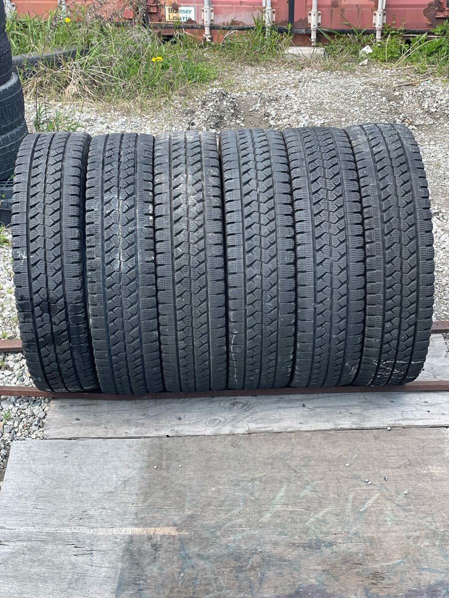 3489 ブリヂストン 205/80R17.5 スタッドレス 6本セット拍卖