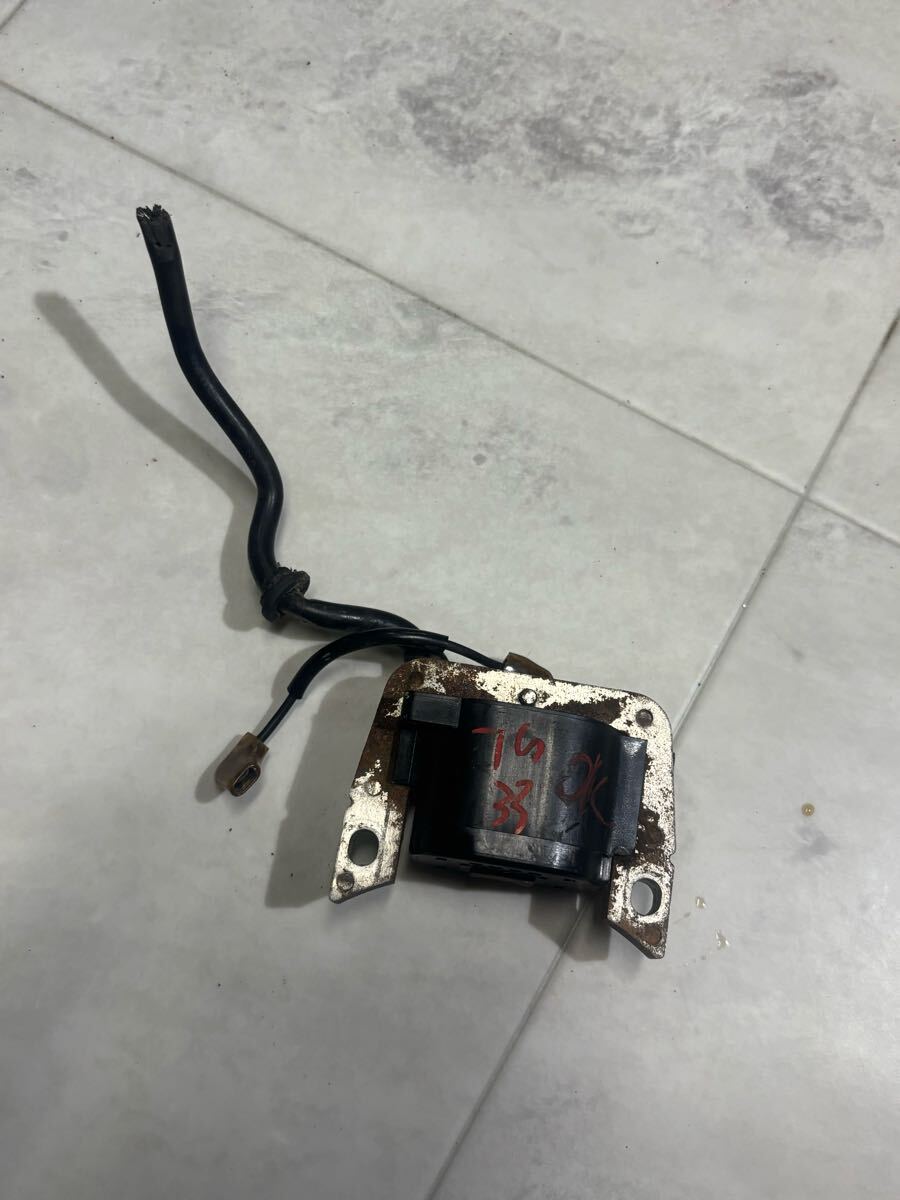 送料600円草刈機刈払機部品 パーツ 点火コイル イグニッションコイル カワサキ TG33 火花確認済み拍卖