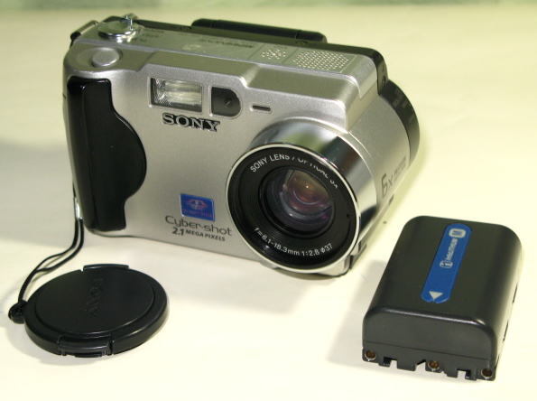 ソニー DSC-S50 本体と専用バッテリーのみ オールドデジカメ 中古拍卖