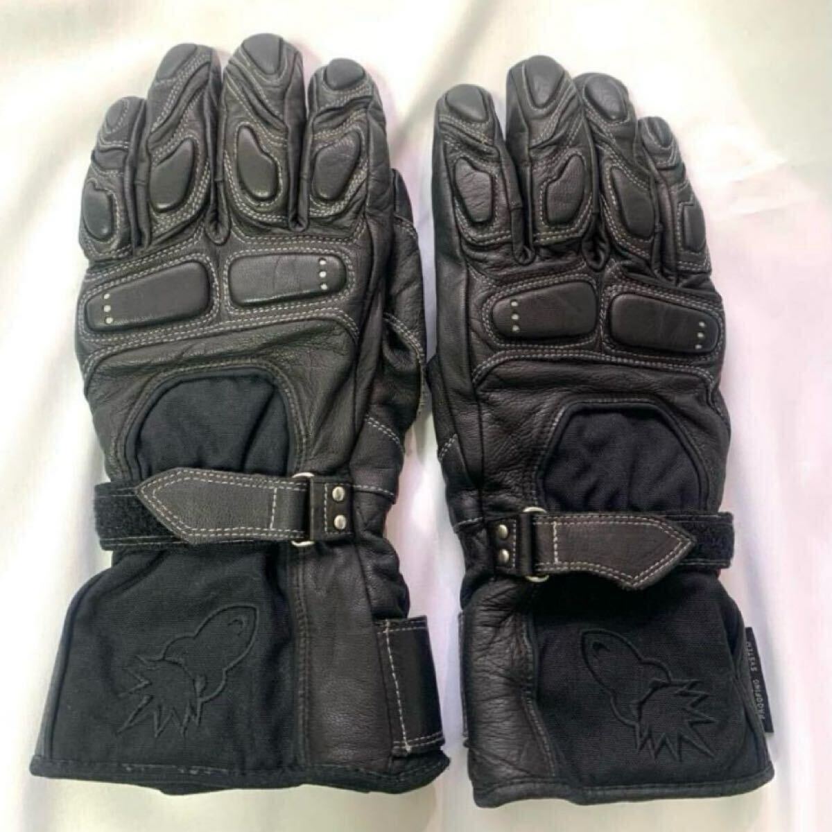 【 旧モデル でお得! 】 JOE ROCKET バイク グローブブラック S拍卖