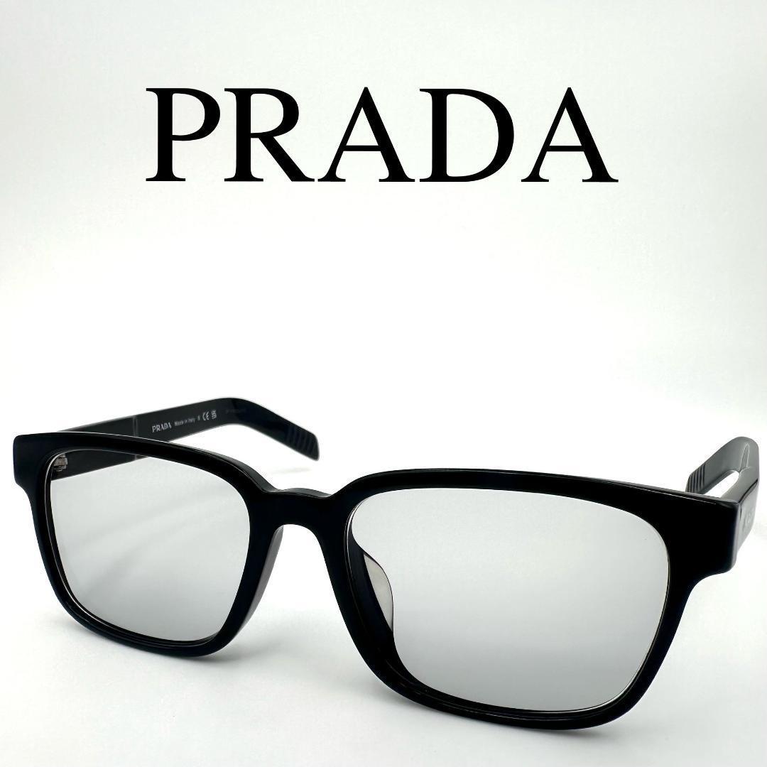 PRADA プラダ メガネ 度入り VPR15W-F フルリム ブラック拍卖