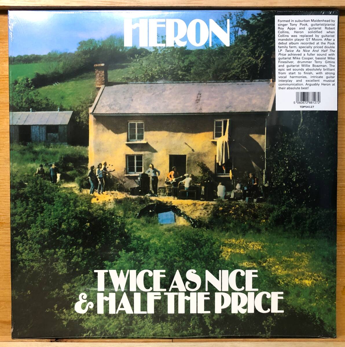 ■■6/LP【13103】-【UK/RE】HERON ヘロン●TWICE AS NICE & HALF THE PRICE「トゥワイス・アズ・ナイス・アンド・ハーフ・ザ・プライス」拍卖