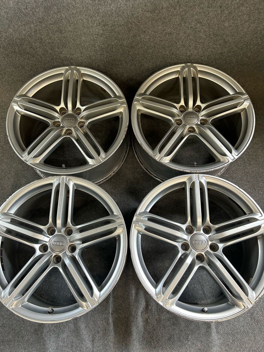 アウディ A6 S6 純正 19インチ 8.5J +48 112 5H アルミホイール 4本拍卖