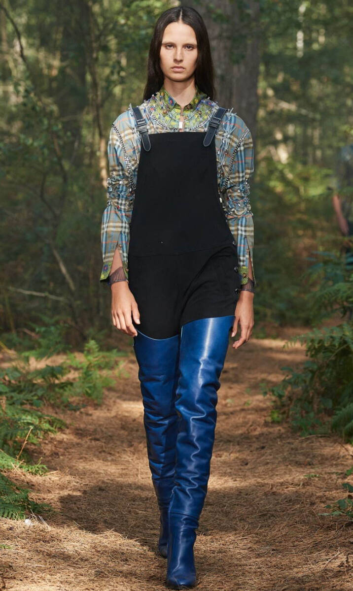 バーバリー サロペット 2021年春夏コレクション IT36 UK4 Burberry Riccardo Tisci/リカルド・テッィシ拍卖