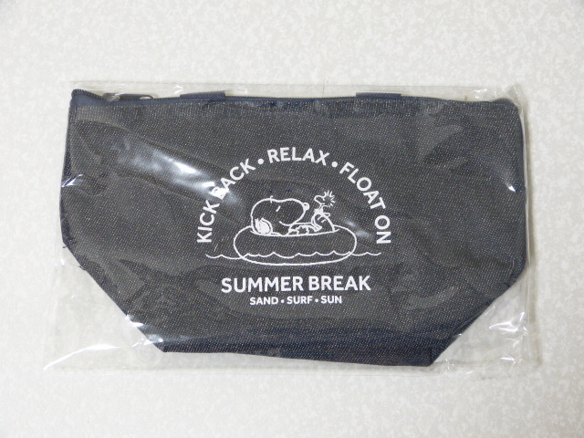 スヌーピー デニム風 クーラーバッグ◇SNOOPY PEANUTS AOKI アオキ 限定 非売品拍卖