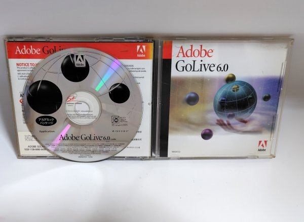 【同梱OK】 Adobe Golive 6.0 ■ Webオーサリングツール ■ Windows拍卖
