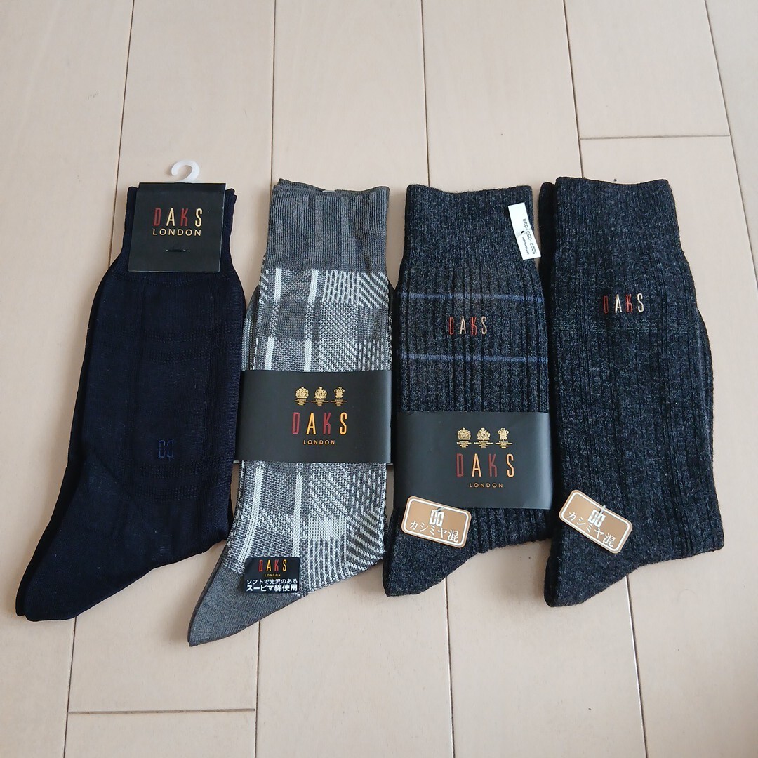 DAKS ダックス 紳士靴下 ソックス 24~26cm 拍卖