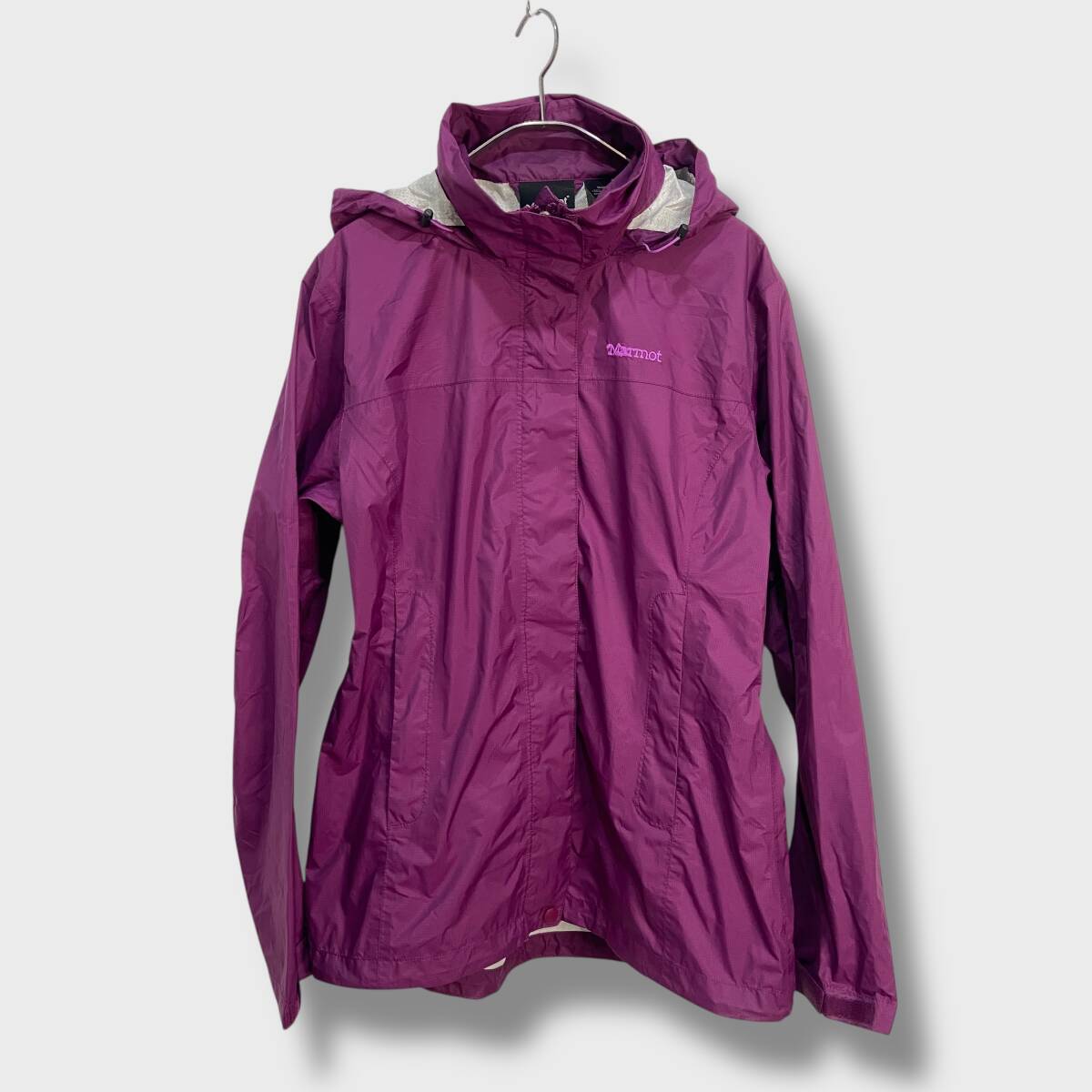 送料無料☆Marmot☆マーモット☆シェルジャケット☆マウンテンパーカー☆ナイロンジャケット☆紫☆M☆F25M拍卖