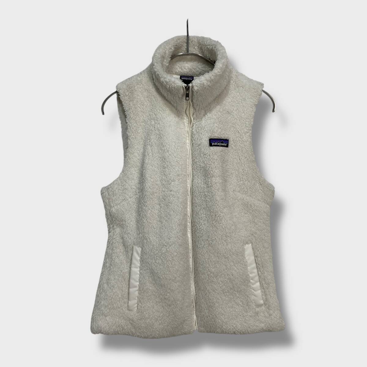 送料無料☆Patagonia☆パタゴニア☆ロスガトスベスト☆ボアフリースベスト☆白☆S☆F25M拍卖
