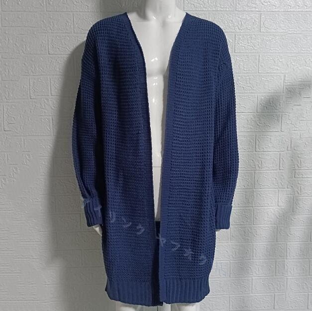 ニットカーディガン メンズ 秋冬 ロングカーディガン ニットセーター ニットジャケット コーディガン アウター 暖かい羽織S~2XL拍卖