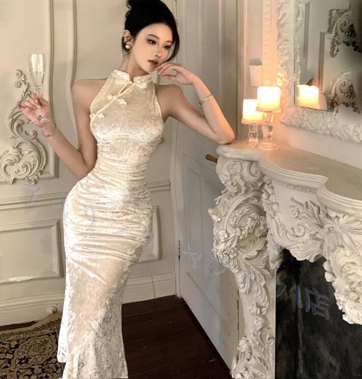 新品★レディースワンピース 高品質 大人sexy 二次会ドレス 美尻美胸美脚 袖なし拍卖