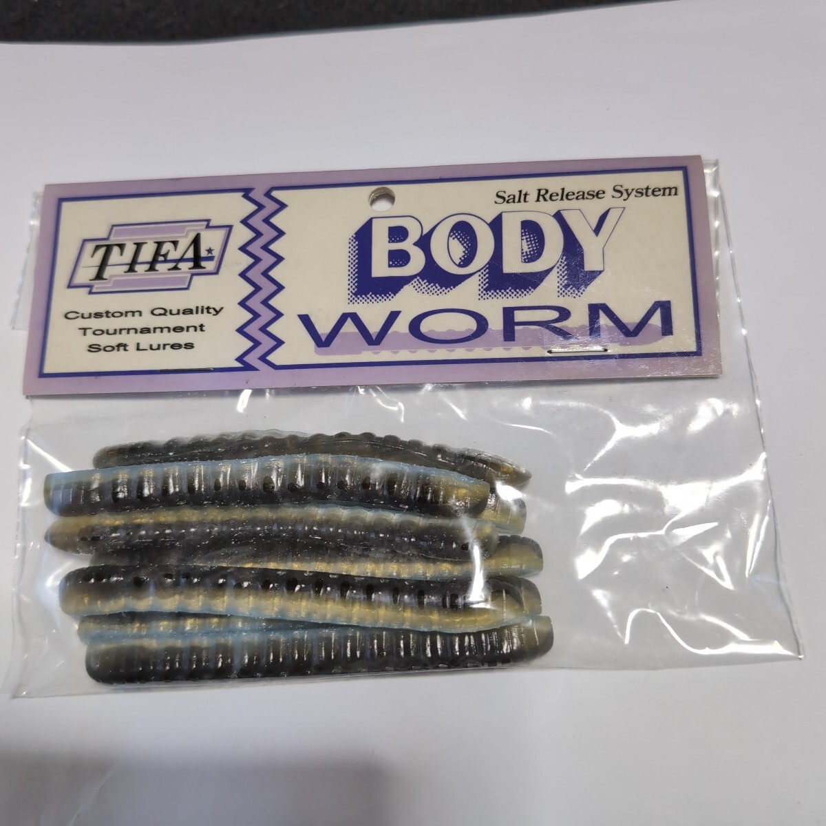 ■未使用品■ティファ■ボディワーム■4インチ、8本入り、ブロンズサンダー■拍卖