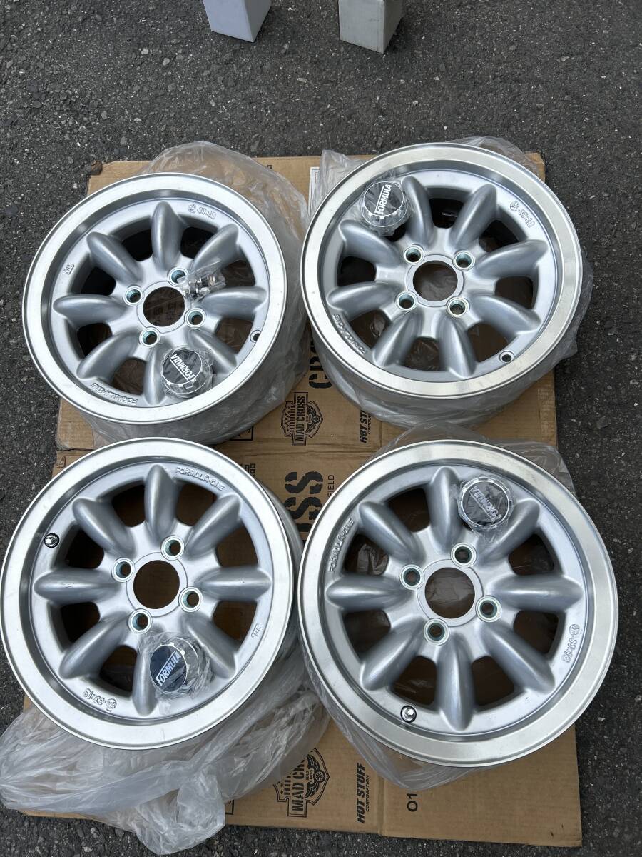 ケータハム スーパーセブン パナスポーツ フォーミュラ ワン アルミホイール新品未使用 13インチ 5.5J +20 4穴 PCD98 FORMURA-ONE パンダ拍卖