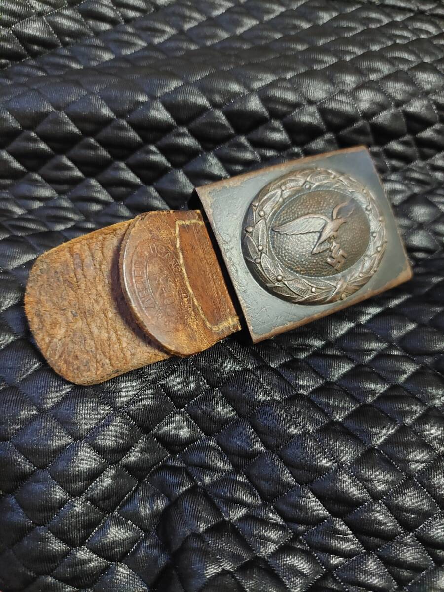 ドイツ軍 空軍実物バックル 1940年代拍卖