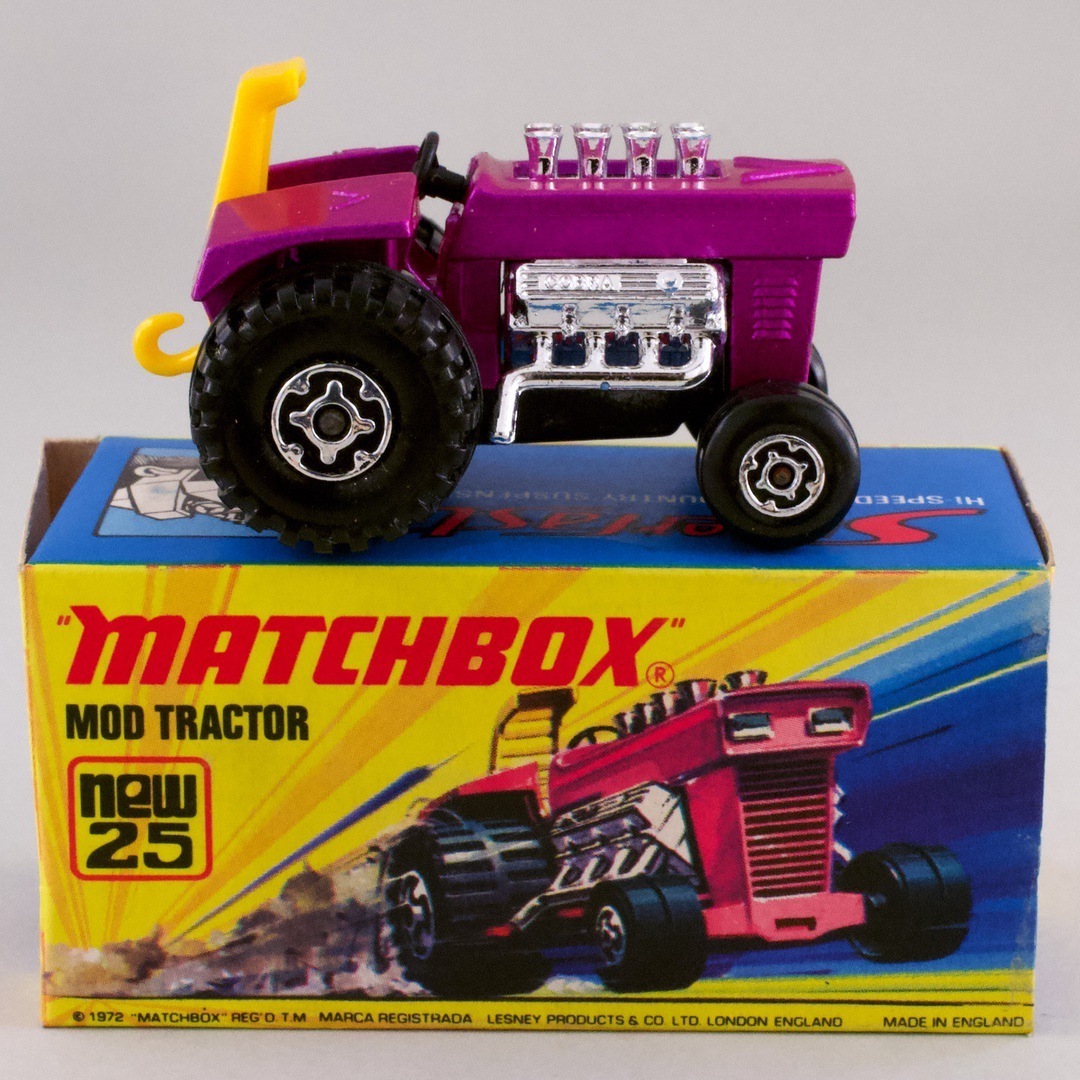 イギリス マッチボックス(matchbox) MOD TRACTOR 1972 new 25拍卖