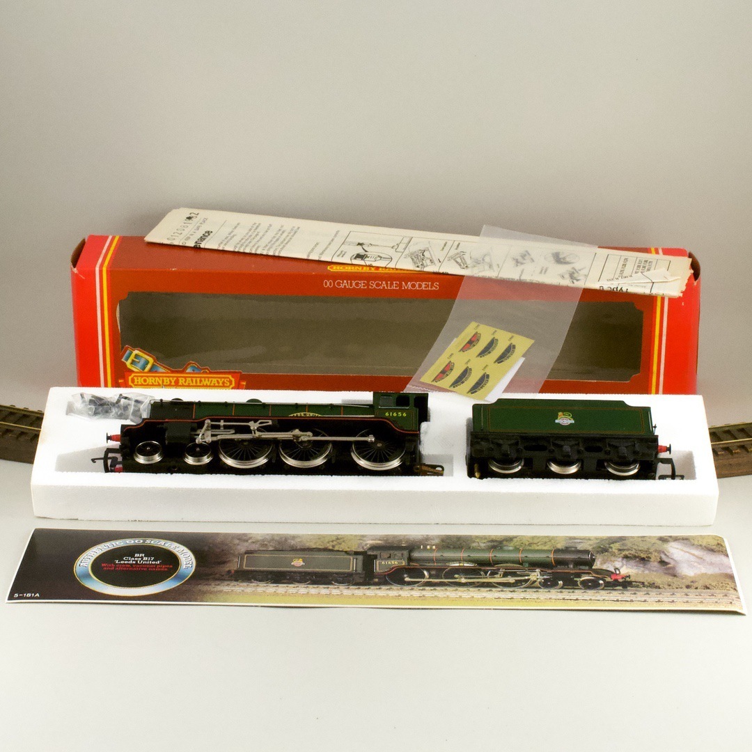 イギリス Hornby Railways OOゲージ 蒸気機関車 BR Class B17 4-6-0 Leeds United拍卖