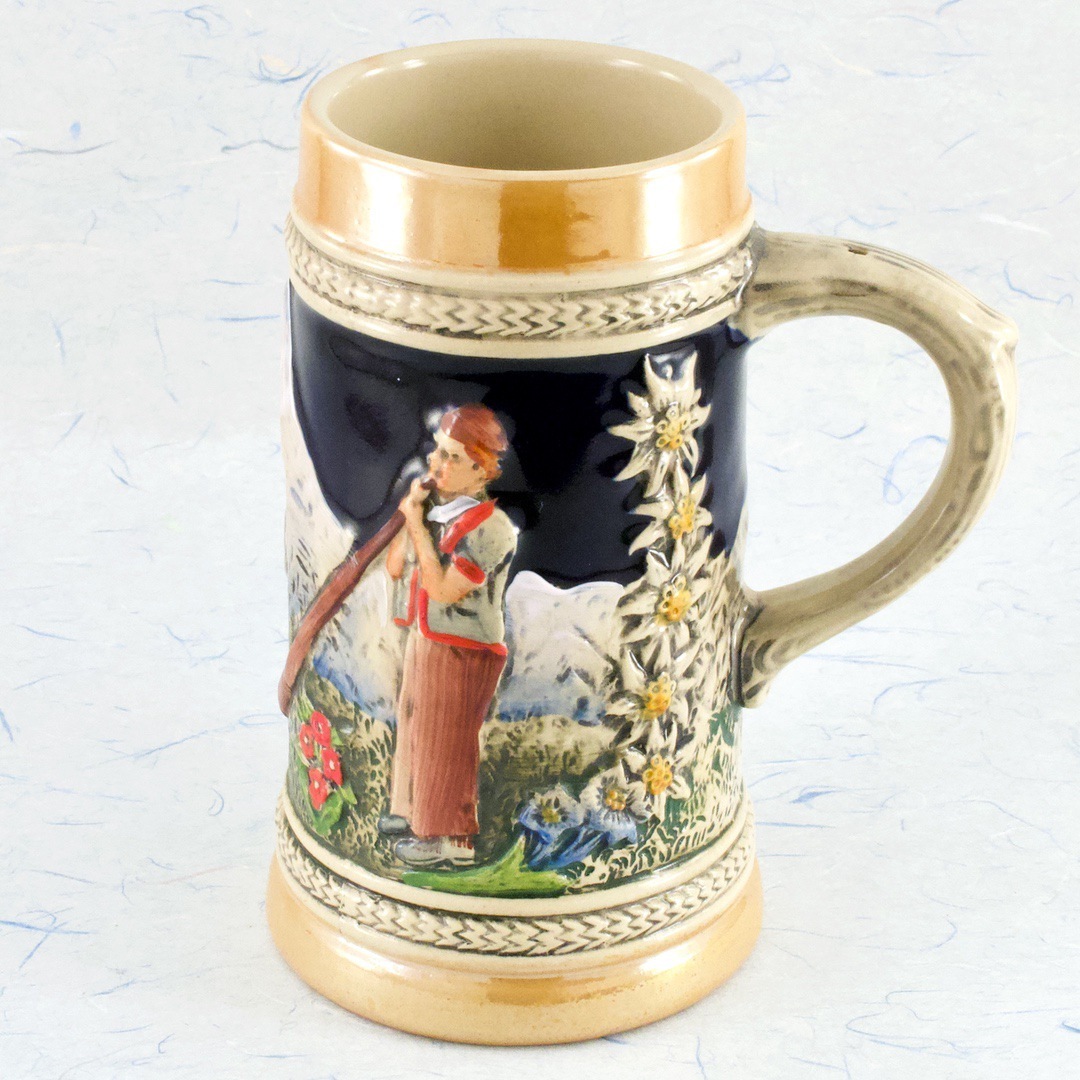 西ドイツ GERZ ビアマグ 陶器 ビールジョッキ 未使用拍卖