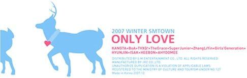 2007 Winter SM Town Various Artists 輸入盤CD拍卖