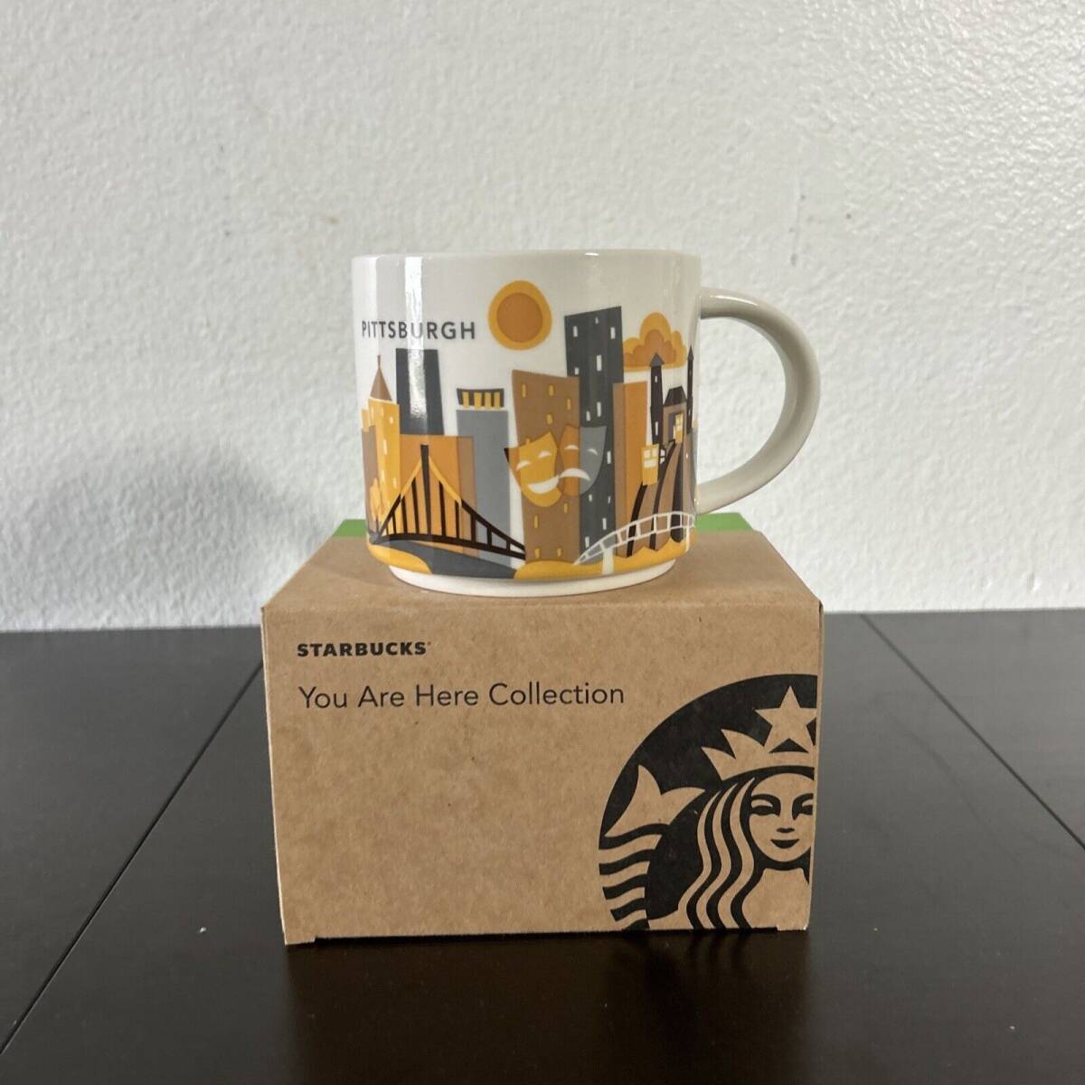 ラスト ★ スターバックス Starbucks ★  PITTSBURGH ピッツバーグ  You are Here  マグカップ  ★ 新品拍卖