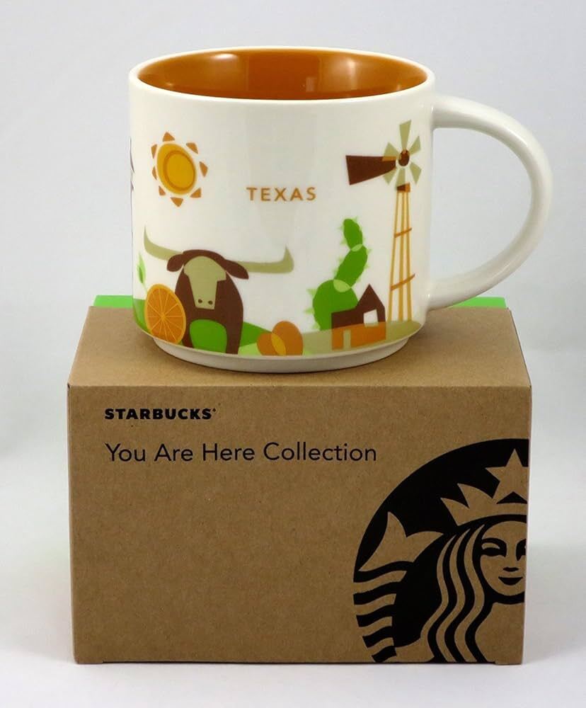 スターバックス Starbucks ★  TEXAS テキサス  You are Here  マグカップ   ★ 新品拍卖