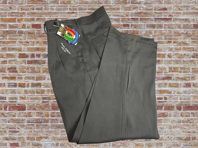 41027-2-nb400 ウエスト76-82 股下68cm FRANCO COLLEZIONI ウエストアジャスター付ストレッチ2タックスラックス 拍卖