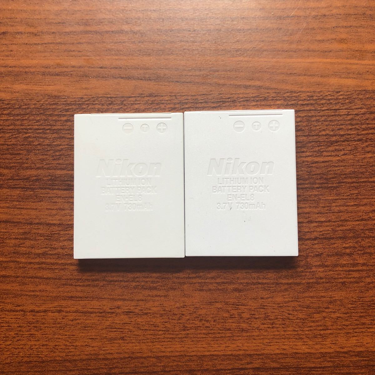 送料無料 2個セット 満充電後電圧測定 EN-EL8 Nikon ニコン バッテリー 純正品拍卖