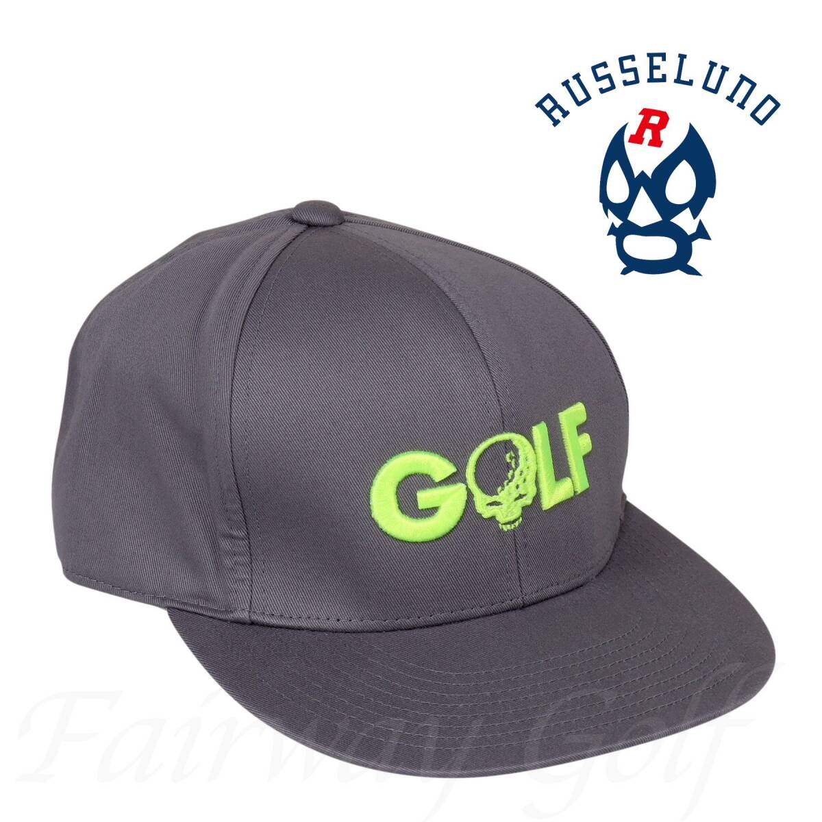 ■定価4,950円 ラッセルノ ゴルフ Russeluno GOLF 刺繍 CAP キャップ 帽子■拍卖