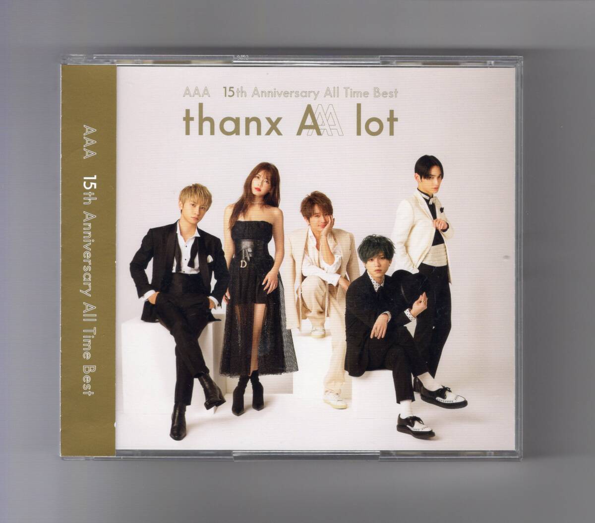 4枚組CD■AAA 15th ANIVERSARY ALL TIME BEST THANX A LOT■帯付■レンタル落ち■ディスク研磨済み・動作確認済み拍卖