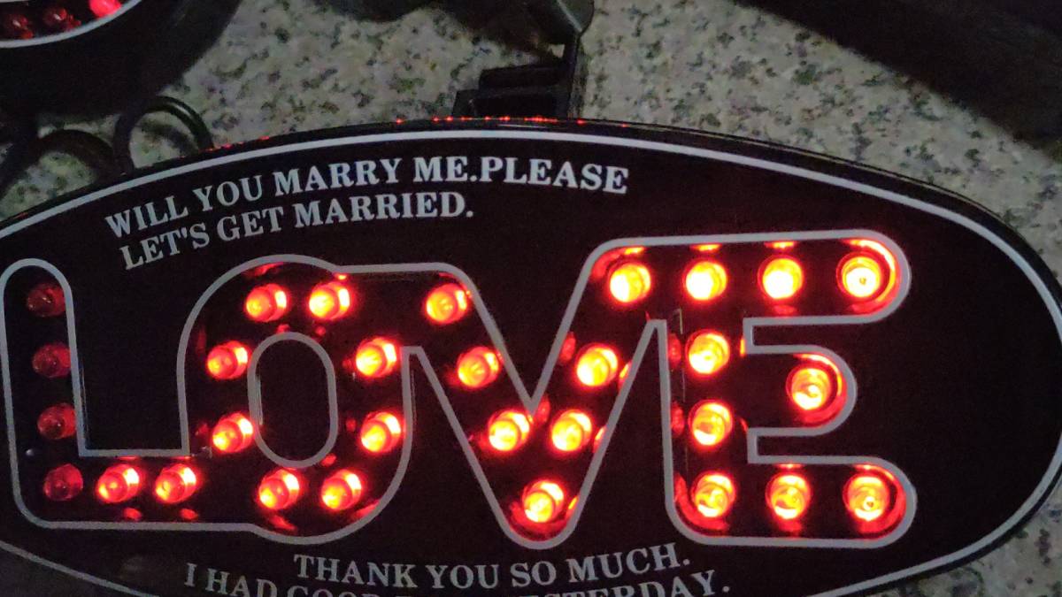 ラブ灯 LOVE灯 旧車 Love light拍卖