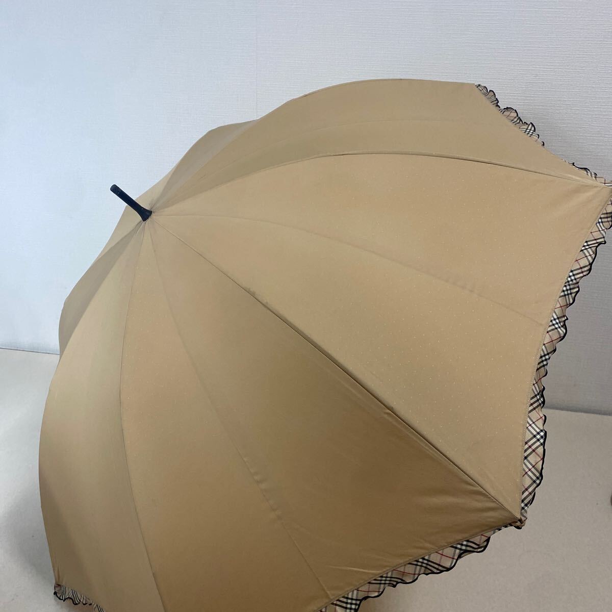 R0612 希少 Burberryバーバリー 日傘 日焼け 夏 お出掛け拍卖