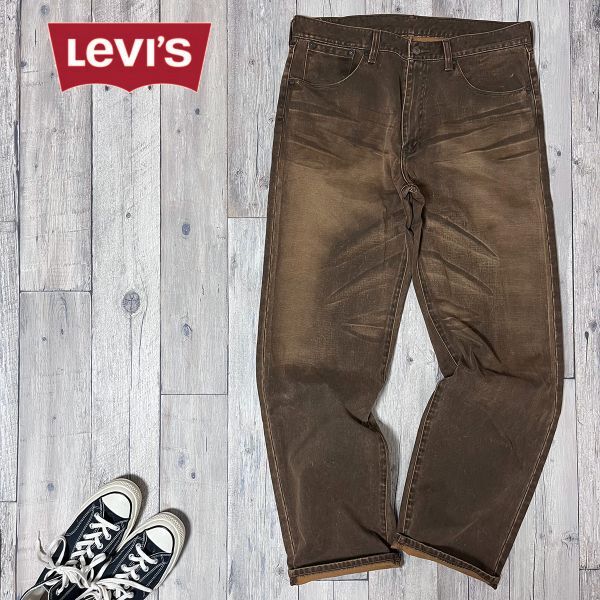 00's☆Levis リーバイス☆553 USED加工 後染め パンツ W36 S2360拍卖