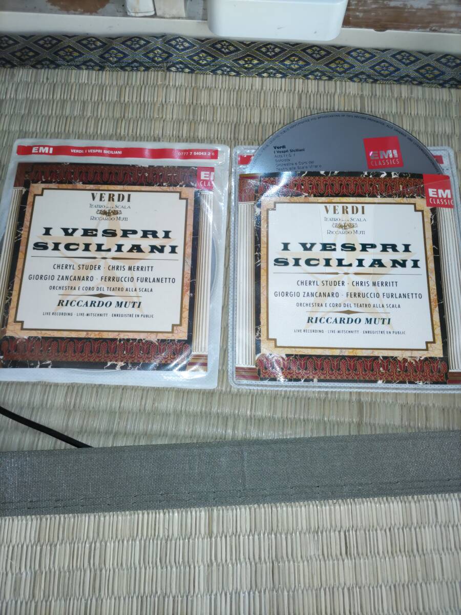 ヴェルディ Verdi:シチリア島の夕べの祈り I Vespri Siciliani Muti ムーティ指揮拍卖