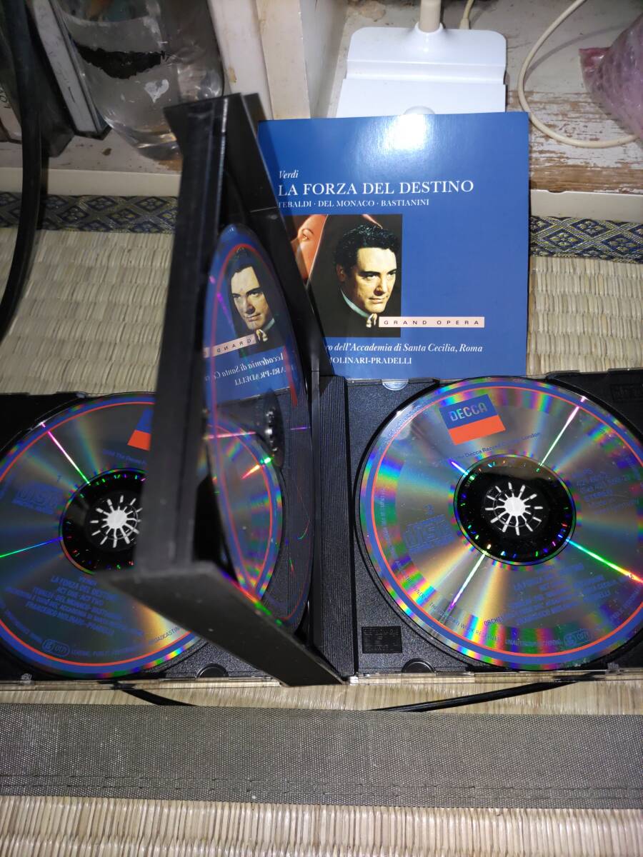 ヴェルディ Verdi:運命の力/ Tebaldi テバルディ /del Monaco デル・モナコ /指揮:フランチェスコ・モリナーリ=プラデッリ 名盤拍卖