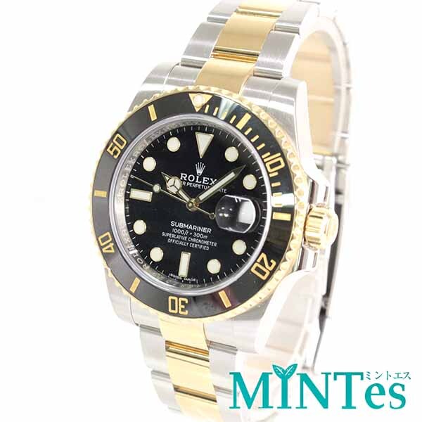 Rolex ロレックス サブマリーナ デイト メンズ腕時計 オートマチック 116613LN ゴールド シルバー メブルー文字盤 自動巻き メンズ 男性拍卖