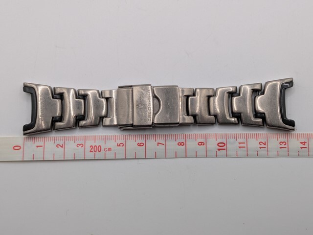 CASIO プロトレック / PRO TREK メタルバンド S-1228L TITANIUM チタニウム PRW-1500TJ 中古・現状 管理№ 8405拍卖