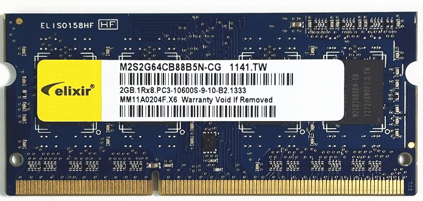 ノートPCメモリー CFD PC3-10600S 2GB拍卖