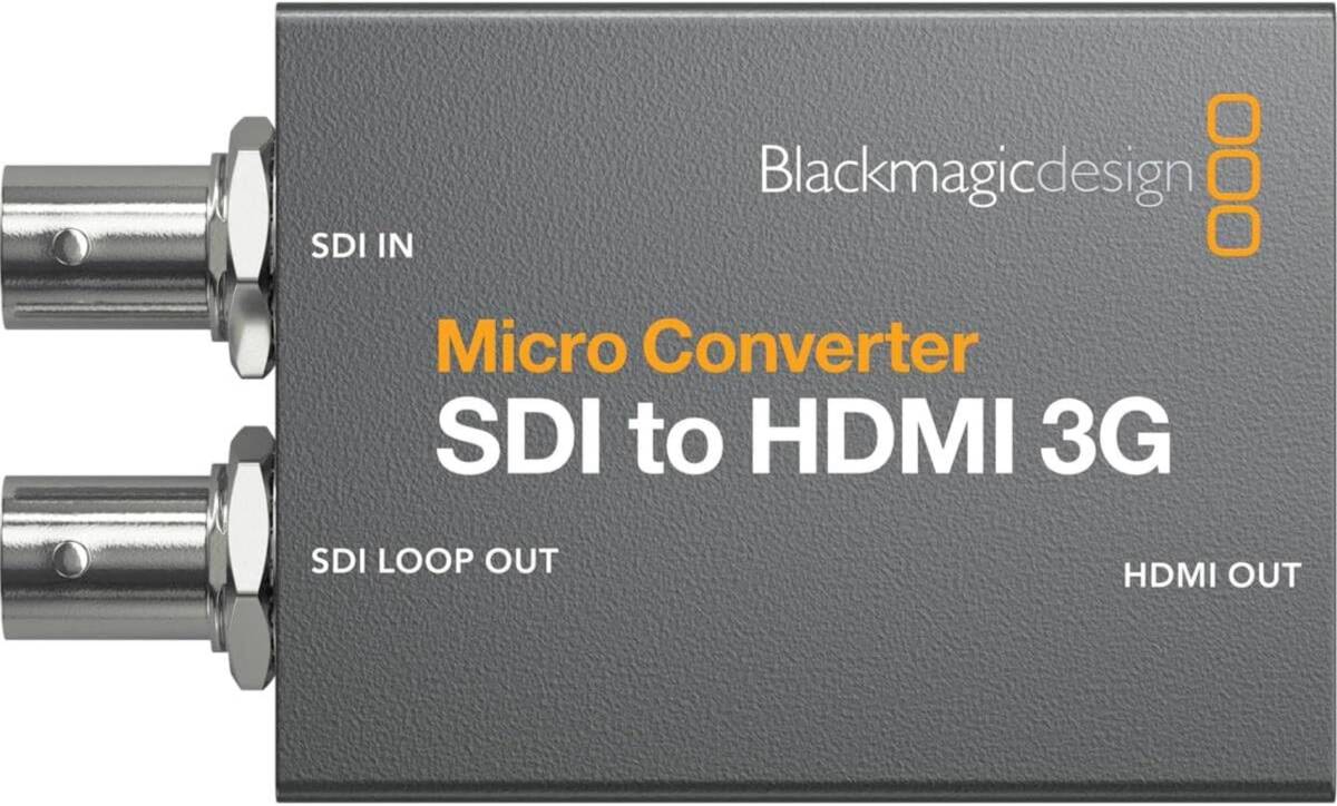 【中古】Blackmagic Design ブラックマジックデザイン 【国内正規品】コンバーター Micro Converter SDI to HD拍卖