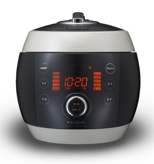 【中古】酵素玄米炊飯器 『Labo炊飯器』(交換用パッキン付) 日本メーカー 酵素玄米Labo 酵素玄米炊飯器 非IH 酵素玄米4合 白米6合 発芽拍卖