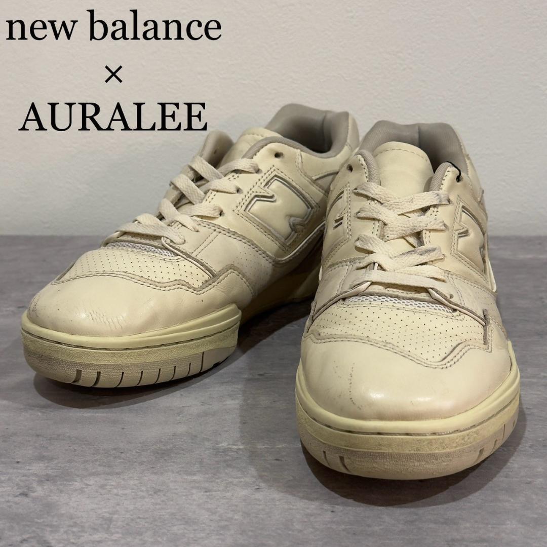 『ニューバランス × オーラリー』コラボ (27) 550 レザースニーカー拍卖