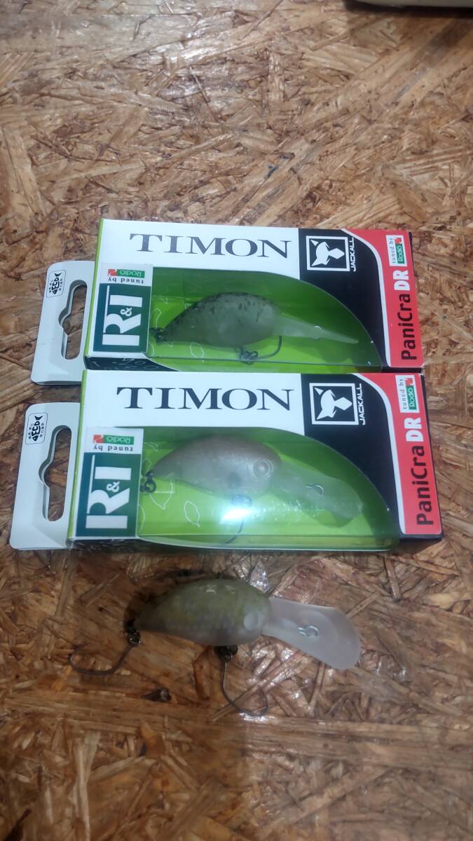 ティモン パニクラDR ロデオクラフトコラボカラー 3個セット エリアトラウト 管理釣り場 クランクベイト 限定カラー拍卖