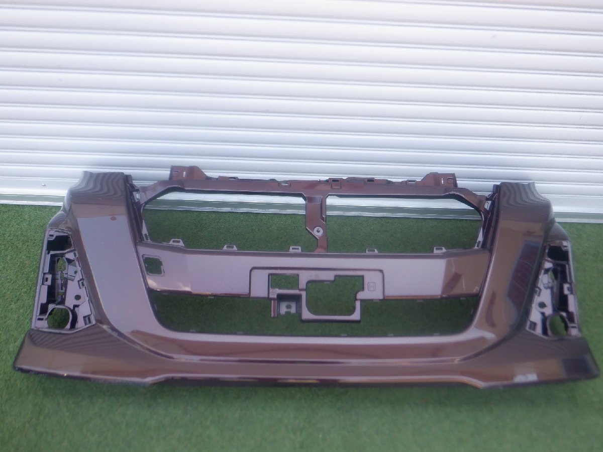トヨタ純正 M900A M910A ルーミー カスタム 後期 フロントバンパー 52119-B1450 プラムブラウンクリスタルマイカ〈R59〉m-25-6-28拍卖