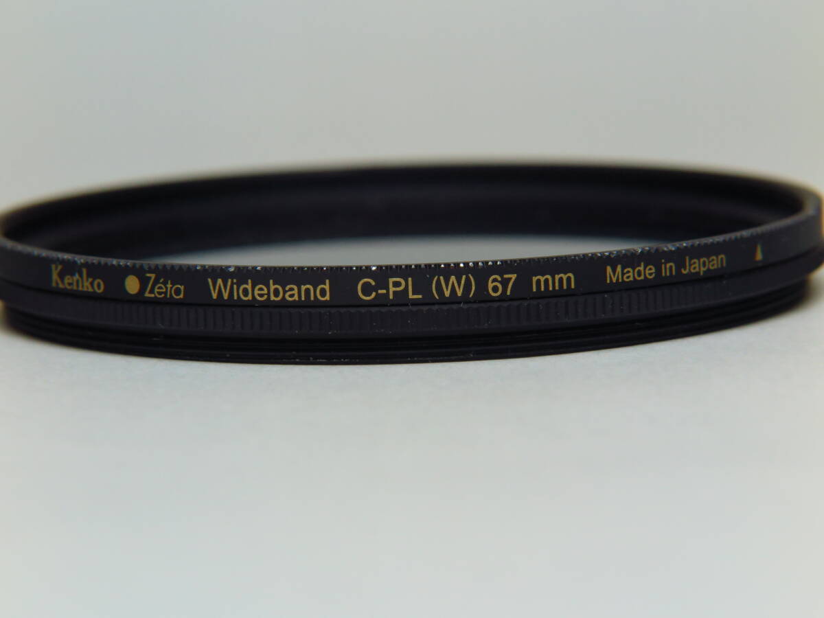 ☆Kenko ケンコー Zeta Wideband C-PL (W) 67mm 中古品拍卖