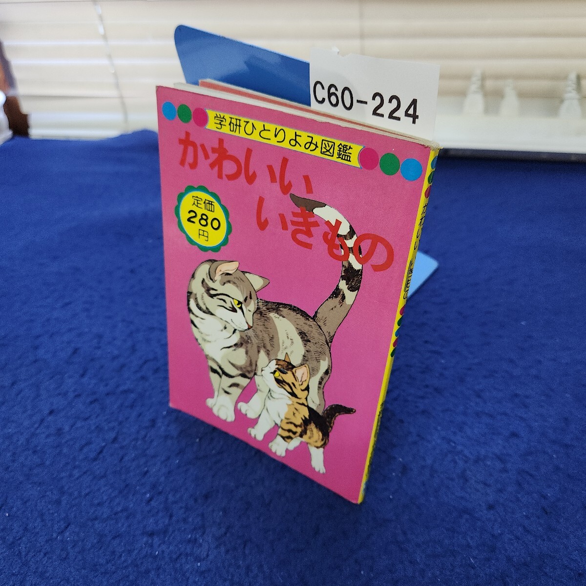 C60-224 かわいいいきもの 学研ひとりよみ図鑑4 発行年月日不明拍卖