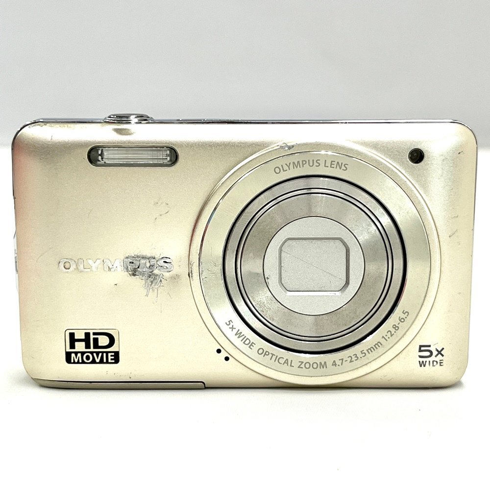 erm) 【ジャンク扱い】OLYMPUS オリンパス VG-145 コンパクト デジタルカメラ デジカメ 画面表示× 中古 USED 家電 現状渡し拍卖